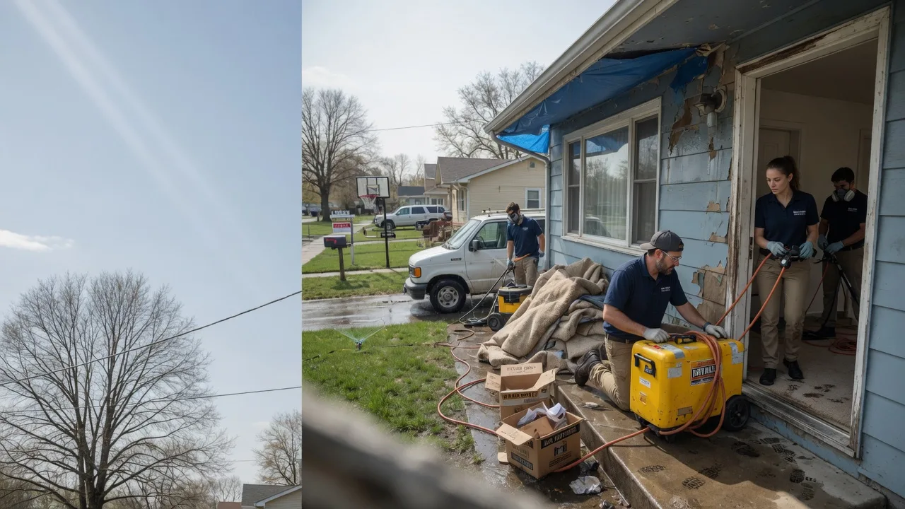 Basement Flood Cleanup in Theodosia, MO near me